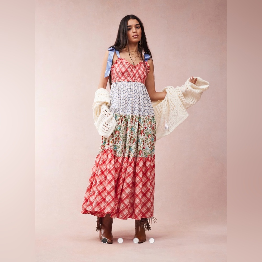 NWOT Free People Bluebell Maxi Dress